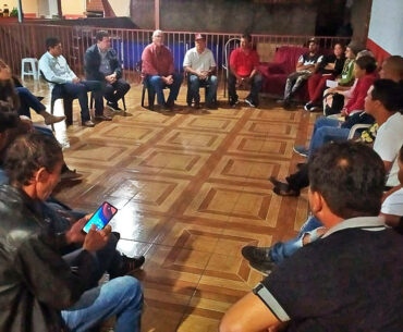 Encontro com companheiros de Rio Brilhante