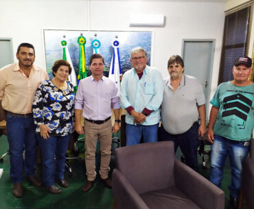 Visita ao prefeito de Maracaju