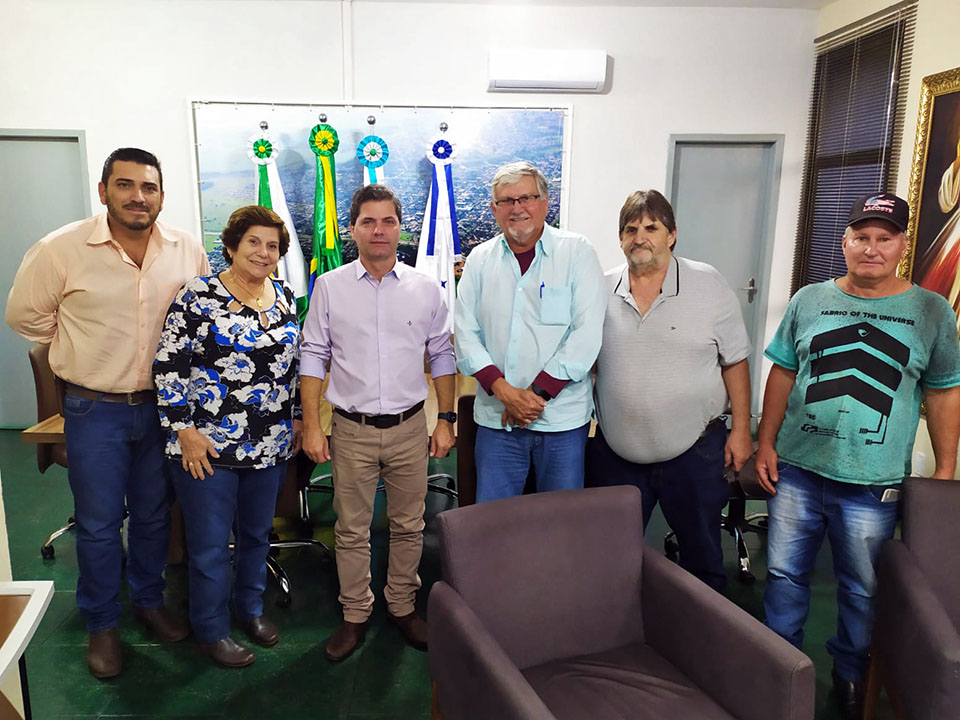 Visita ao prefeito de Maracaju