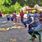 Reunião na casa do Deir