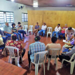 Com trabalhadores rurais de Miranda