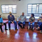 Com trabalhadores rurais de Miranda