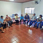 Com trabalhadores rurais de Miranda