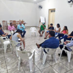 Com militantes do PT de Rio Verde