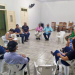 Com militantes do PT de Rio Verde