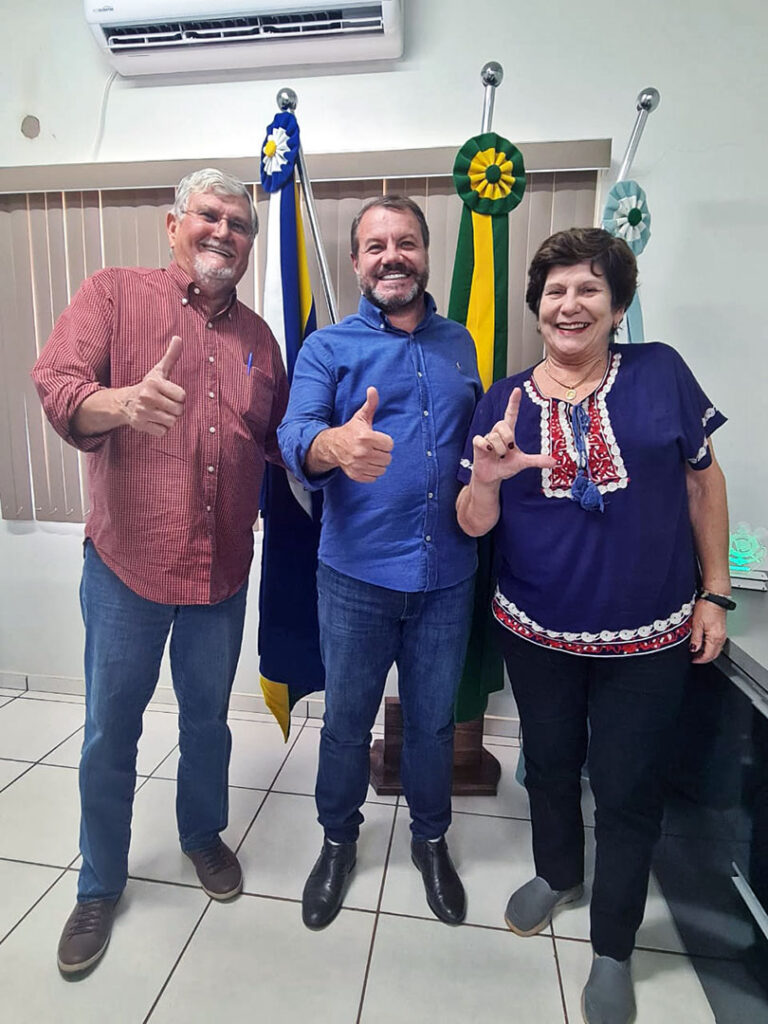 Visita ao prefeito de Paranhos