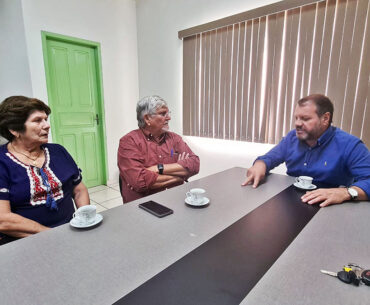 Visita ao prefeito de Paranhos