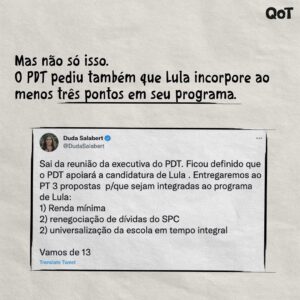 Ciro Gomes e PDT estão com Lula