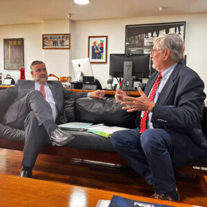 Reunião com ministro Paulo Pimenta