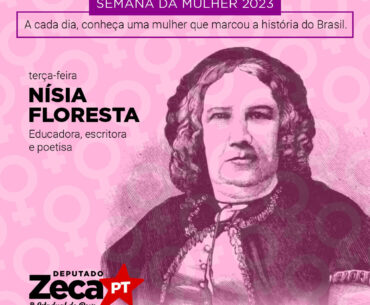 Semana da Mulher: Nisía Floresta