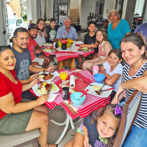 Domingo de Páscoa em família