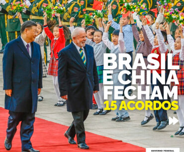 Vista de Lula à China trouxe resultados positivos