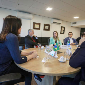 Agenda com ministra Simone em Brasília