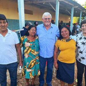 Reuniões com companheiros e lideranças indígenas em Miranda