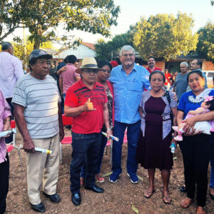 Reuniões com companheiros e lideranças indígenas em Miranda