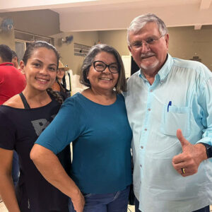 Com companheiros do PT de Corumbá e Ladário