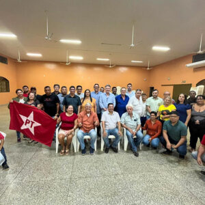 Reunião em Anastácio com militantes do PT e simpatizantes