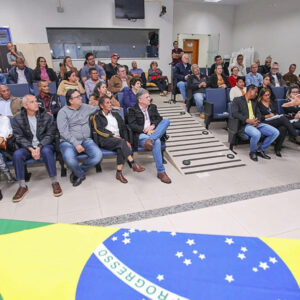 Reunião com companheiros e simpatizantes em Três Lagoas