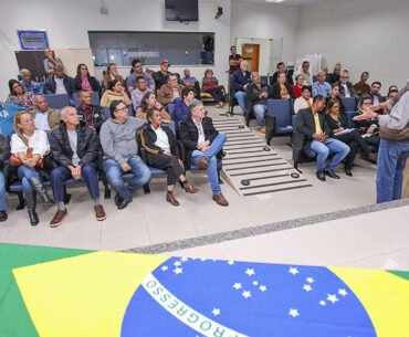 Reunião com companheiros e simpatizantes em Três Lagoas