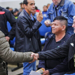 Conferência com povos originários em Amambai