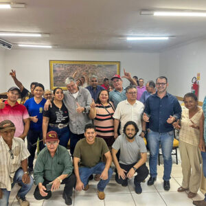 Encontro com companheiros e companheiras de Rio Brilhante