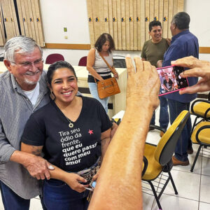 Encontro com companheiros e companheiras de Rio Brilhante