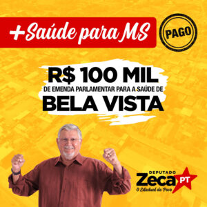 Quase R$ 1 milhão em emendas parlamentares para a saúde de MS - Bela Vista