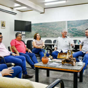 Visita ao prefeito de Aquidauana