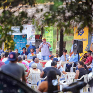 Entrega de equipamentos do Pronaf para indígena de Nioaque