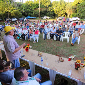 Entrega de equipamentos do Pronaf para indígena de Nioaque