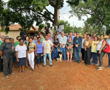 Visita aos quilombolas da Chácara Buriti