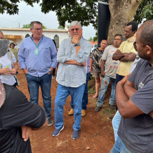 Visita aos quilombolas da Chácara Buriti