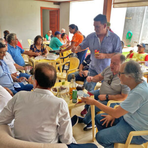 Almoço com companheiros e companheiras de Campo Grande