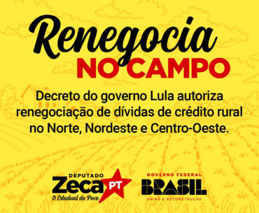 Governo Lula atende nosso mandato e lança "Renegocia no Campo"