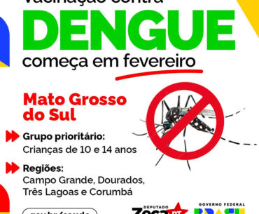 Vacinação contra a dengue em MS