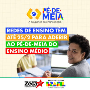 Prefeituras devem aderir ao Programa Pé-de-Meia