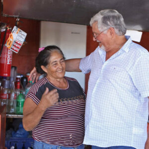 Com o prefeito de Bela Vista