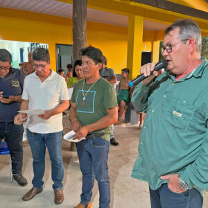 Encontro com indígenas da Aldeia São João