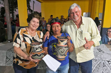 Encontro com indígenas da Aldeia São João