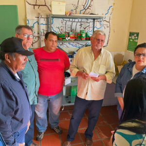 Encontro com indígenas das aldeias Alves de Barros e Campina