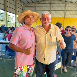 Encontro com indígenas das aldeias Tomázia e Barro Preto