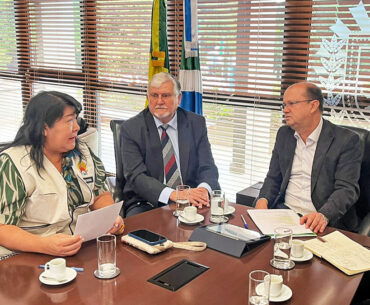 Reunião com presidenta da Funai e vice-governador