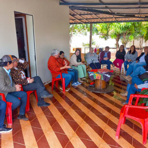 Reunião com companheiros de Iguatemi