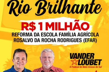 Reforma da Efar em Rio Brilhante