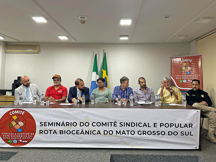 1º Seminário do Comitê Sindical e Popular da Rota Bioceânica