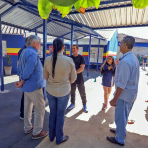 Visita à EM Prof.ª Inês Aparecida Jacomeli em Ivinhema