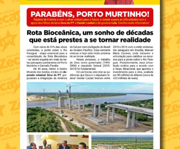 Informativo do Mandato do Povo - Porto Murtinho 112 Anos