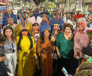 Embaixada Indígena em Campo Grande