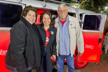 Pré-candidatura da Luiza, reunião com Camila e recebendo companheiros