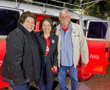 Pré-candidatura da Luiza, reunião com Camila e recebendo companheiros